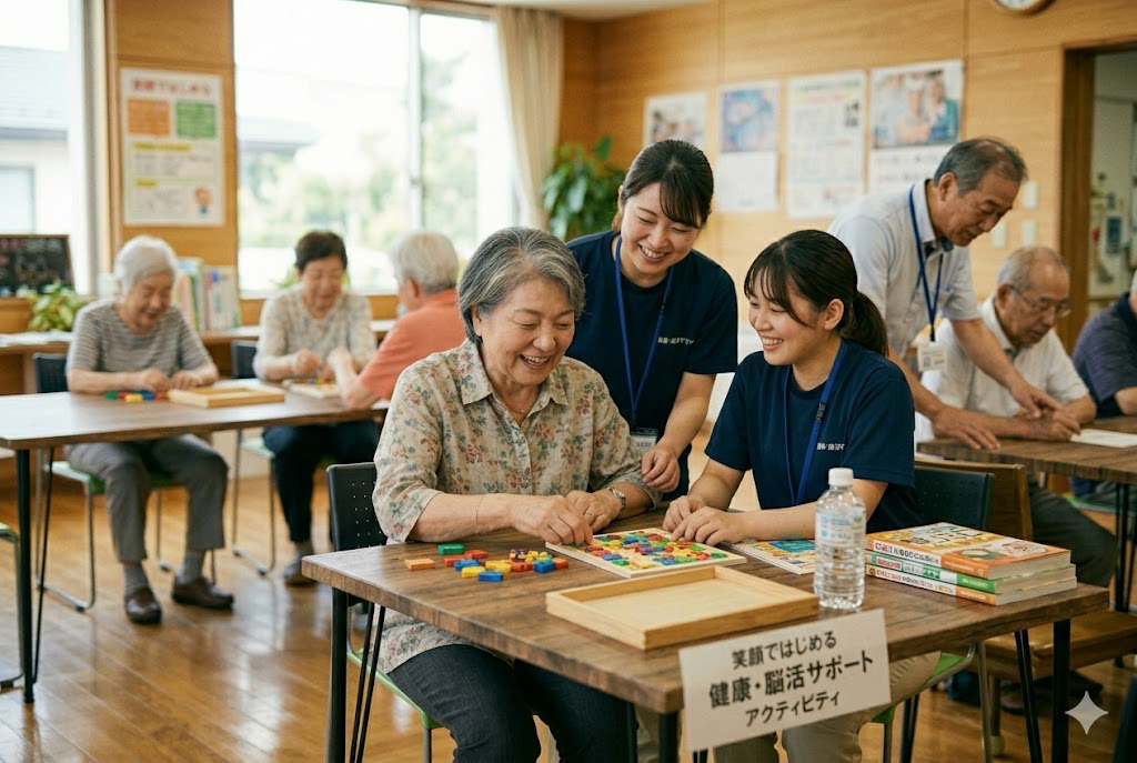 笑顔ではじめる健康・脳活サポート